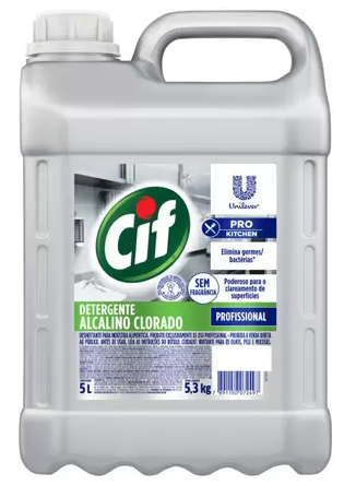 Detergente Alcalino Clorado - CIF
