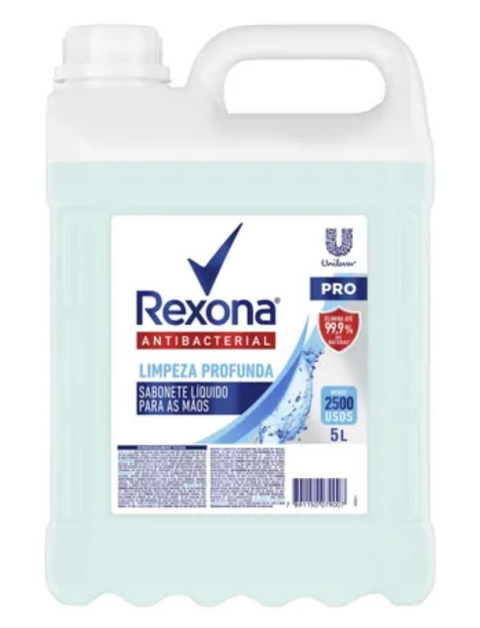 Sabonete Líquido 5 Litros - Rexona Antisséptico